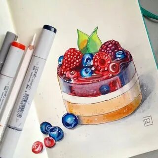 Рисунки нарисованные скетч маркерами