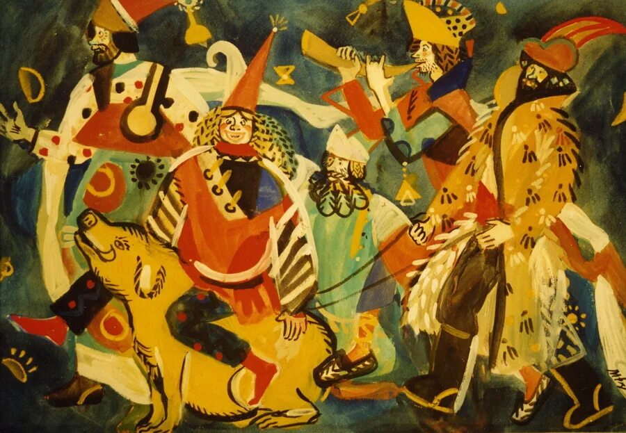 пляска скоморохов чайковский