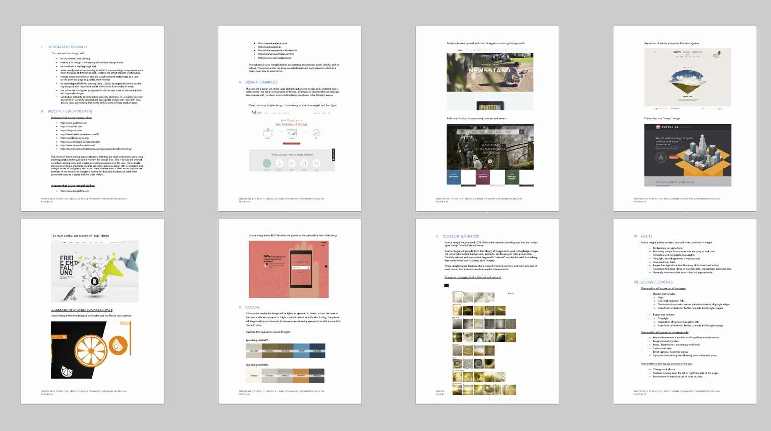 Development documentation. Development documentation