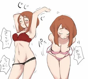 Ochako Uraraka (@Jibbie_art) My Hero Academia Scrolller.