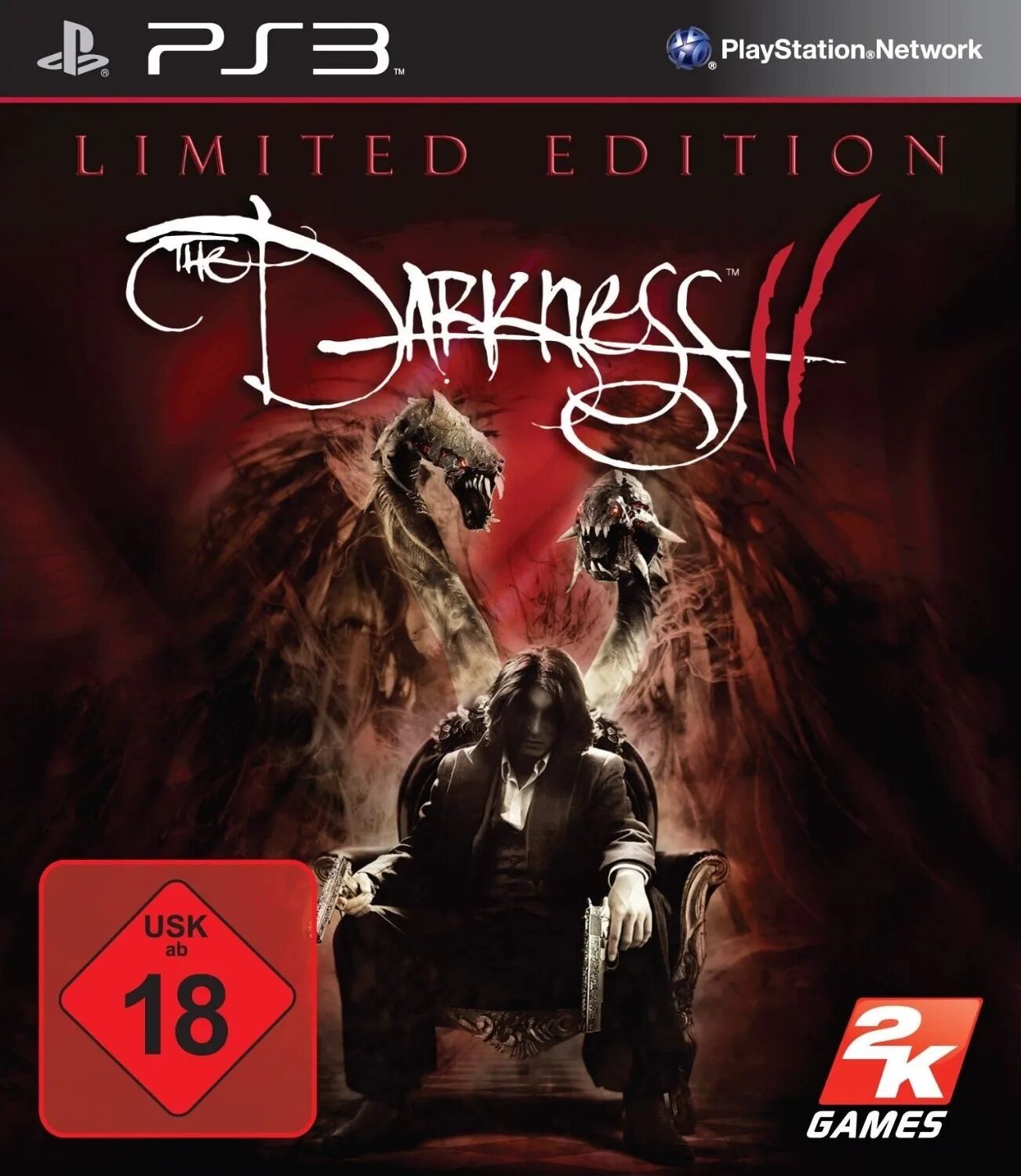 Dark limited. Darkness II (ps3). The Darkness II Limited Edition. The Darkness ps3 обложка. The Darkness II обложка.