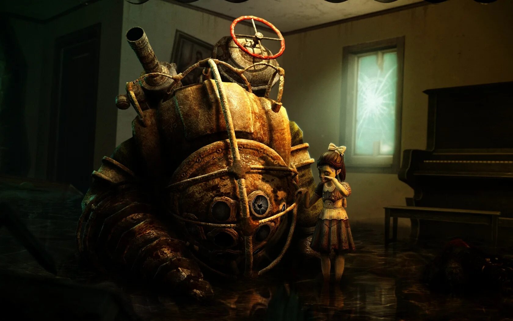 Bioshock daddy. Биошок 1 большой папочка. Большой папа Bioshock. Большой папочка Bioshock 2 Дельта. Bioshock 2 большие папочки.