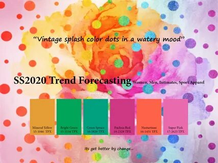 SS2020 Trend forecasting.