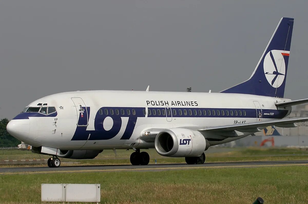 Полиш Аирлинес. Boeing 737-55d. Lot (авиакомпания). Польские авиалинии. Lot polish