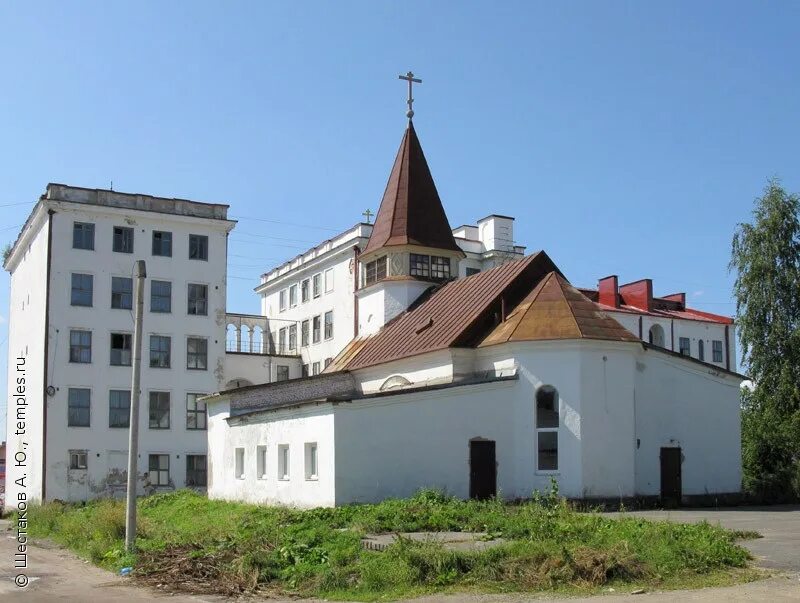 Сортавала в апреле. Сортавала финский храм.