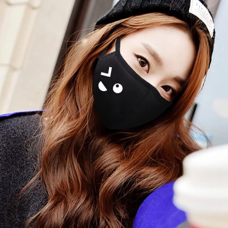 маска мил мил. мойдодыр маска скраб для лица. медицинские маски с рожицами. маска с вырезом для рта. маска на рот.