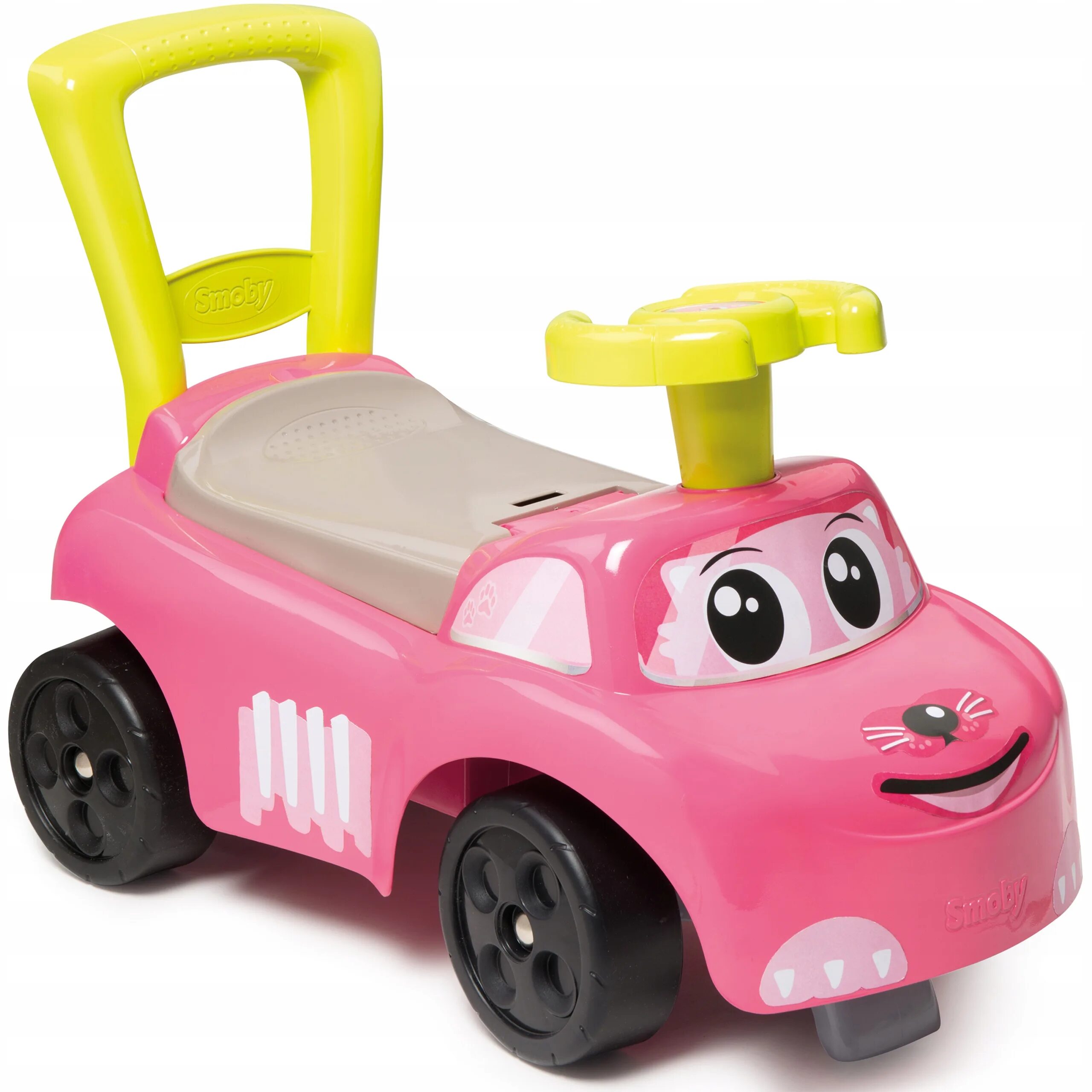 Smoby машинка каталка. Каталка-толокар Smoby Initio Ride-on. Машинка каталка розовая толкач. Катать машинку.