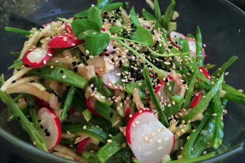 Салат с кунжутом по корейски