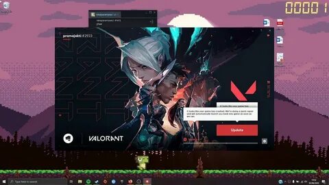 Please close valorant before launch