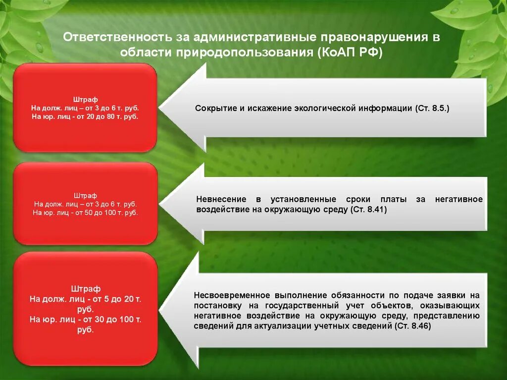 Ответственность за административные правонарушения. Административные правонарушения в области охраны окружающей среды. Административная ответственность за экологические. Административные экологические правонарушения. Коап рф окружающая среда