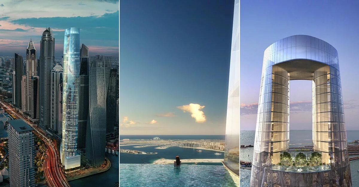 Дубай потом 2024. Ciel Tower Dubai Marina.