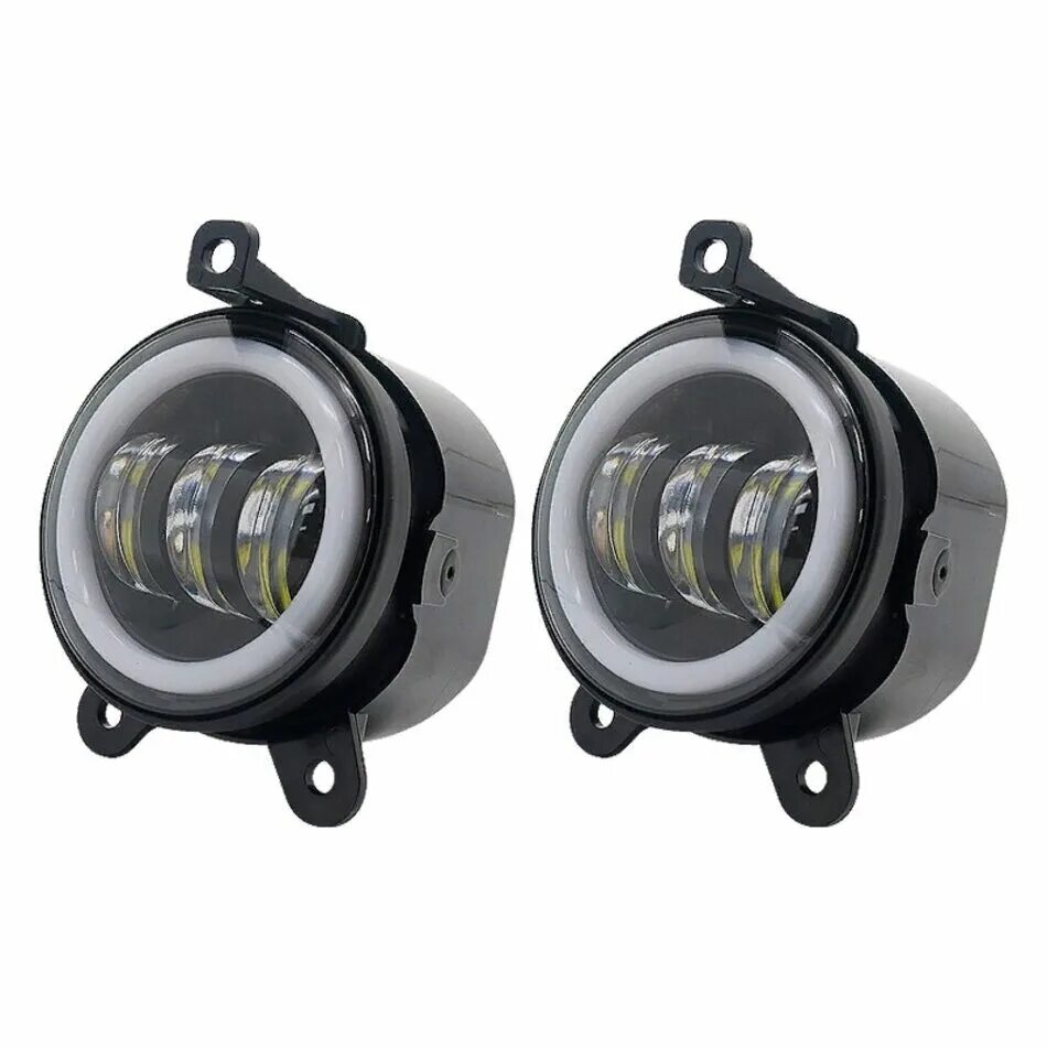 Led противотуманные купить. Светодиодные ПТФ Приора 30w 6000k. ПТФ led Fog Light Приора. Led ПТФ ZMB Priora.