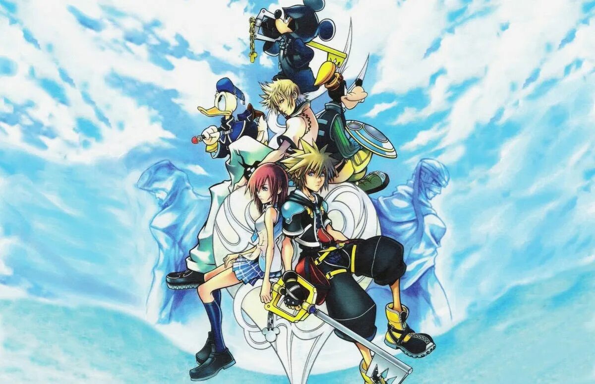 Kingdom hearts 2. Kingdom Hearts 2 Wallpaper. Kingdom Hearts II Final Mix. Кингдом Хартс обложка.