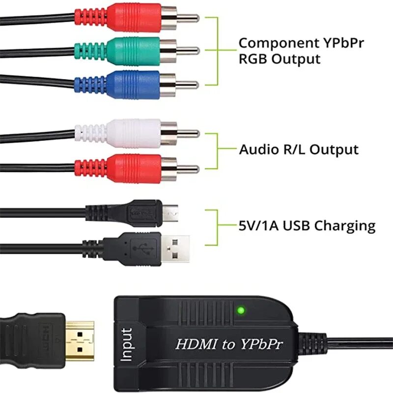 переключатель ave rcasw 8x1. преобразователь видеосигнала с hdmi на ypbpr, 1080p. компонент видео 3 rca. кабель компонентный 3rca-3rca. конвертер, преобразователь hdmi-rgb-ypbpr+r/l.