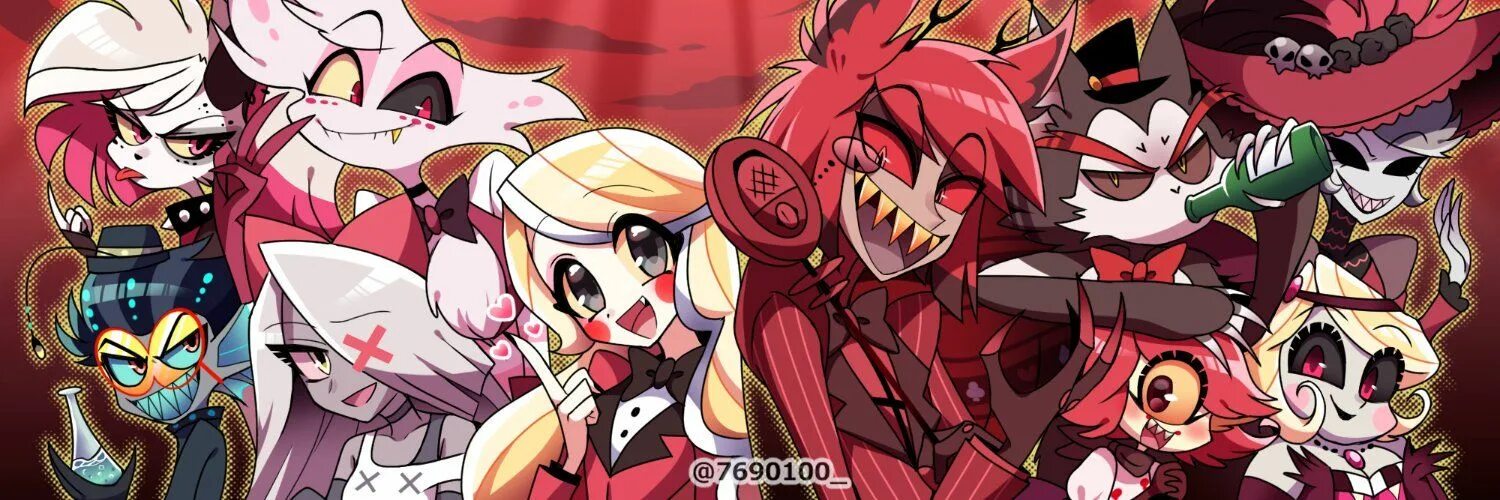 Отель хазбин stayed. Отель хазбин оверлорд. бакстер хазбин. crymini hazbin. бакстер и аластор отель хазбин.