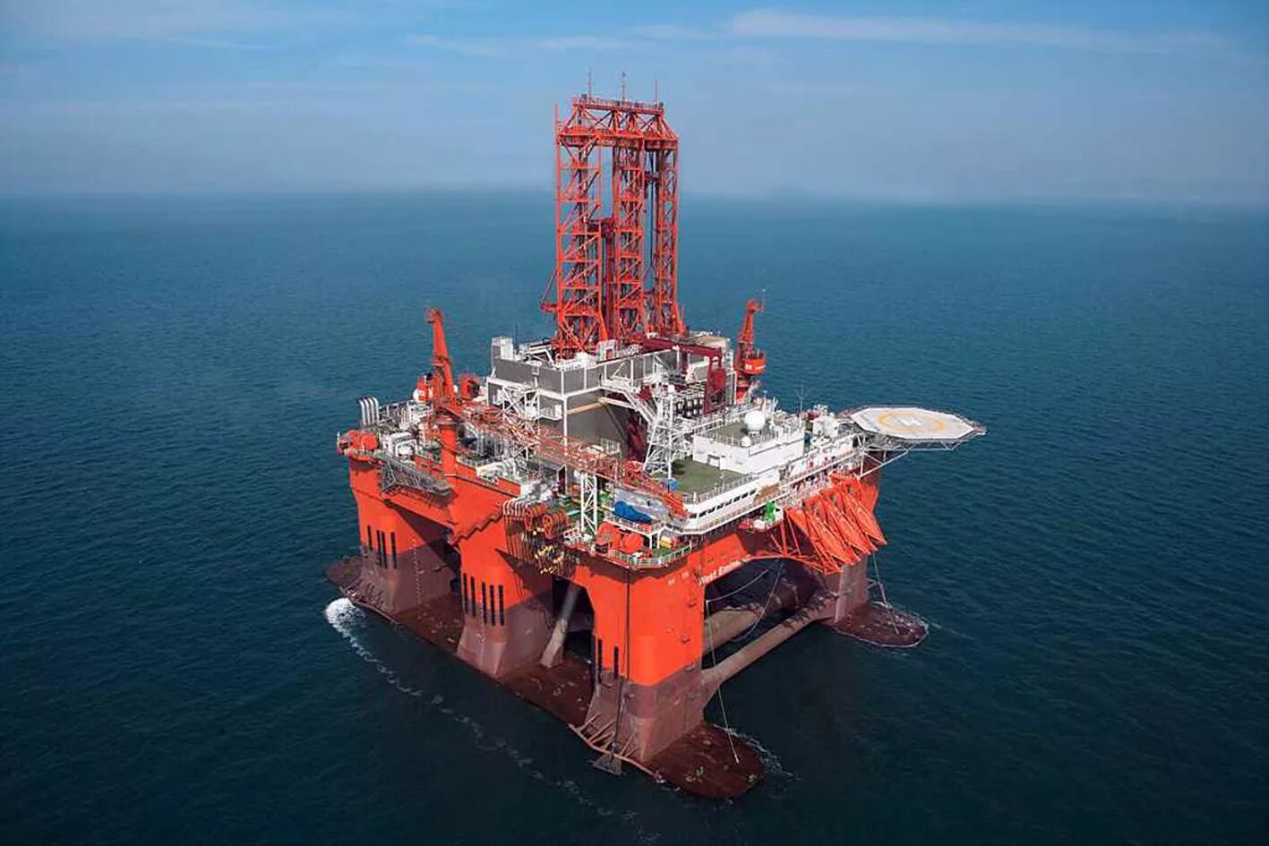 Semi Submersible Rig. ППБУ Северное сияние. Semi-Submersible drilling Rig. Semi sub Rig. Буровые сша