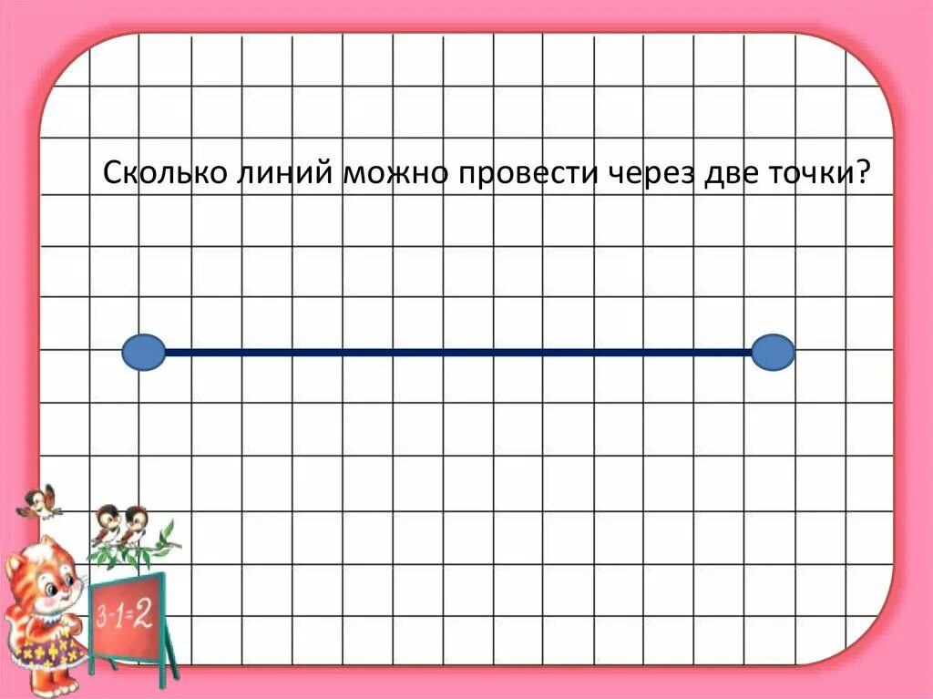 Линия отрезок. Сколько линий можно провести через 1 точку. Проведение прямых линий через 2 точки урок. Провести линию через две точки. 1 линию можно провести