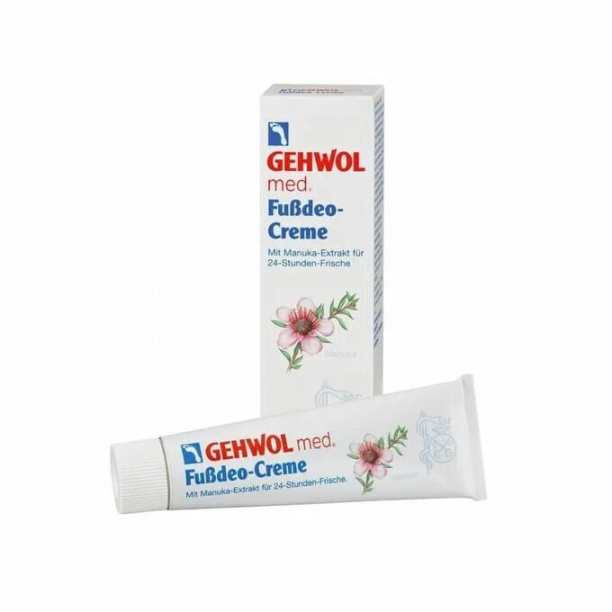 Gehwol Deodorant foot Cream крем-дезодорант 75мл. Gehwol крем-дезодорант 75 мл. Gehwol med Fußdeo-Creme 75ml. Gehwol крем-дезодорант для ног, 75 мл. Gehwol от трещин