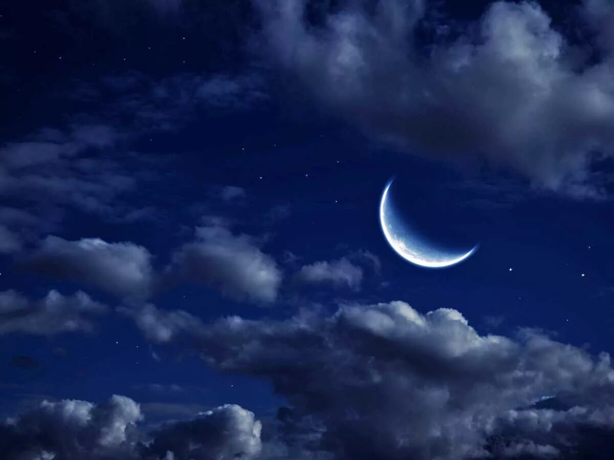 Самый прекрасный месяц. Луна. Лунное небо. Месяц на небе. Луна на небе.