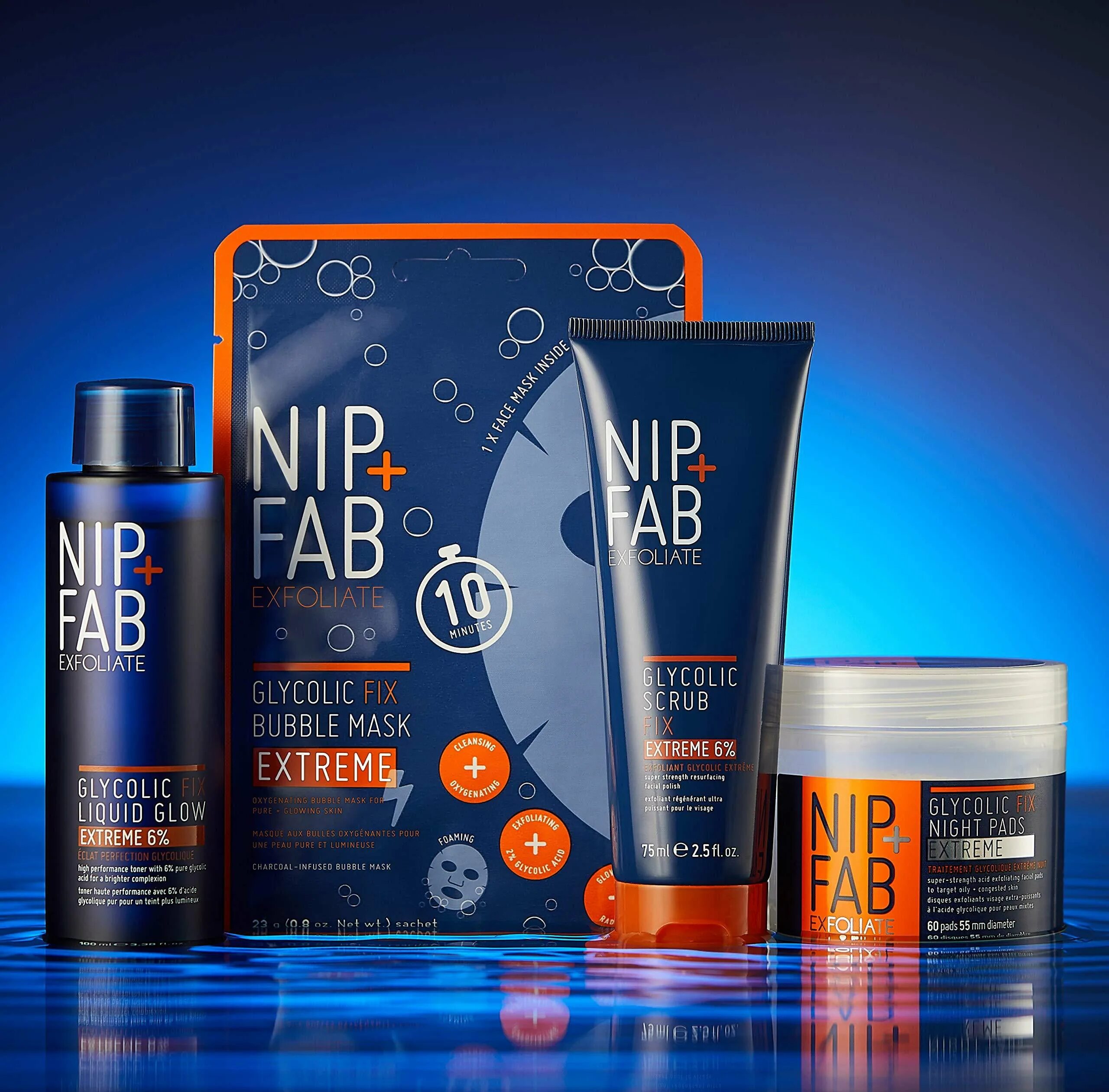 NIP Fab скраб. NIP Fab Glycolic Fix Night Pads. Extreme скраб. НИП энд Фаб маска. Fix night