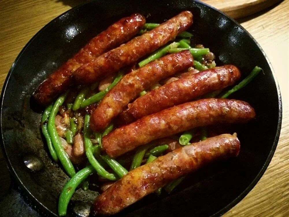England cricket hero Marcus Trescothick being trolled by sausages appearing all 