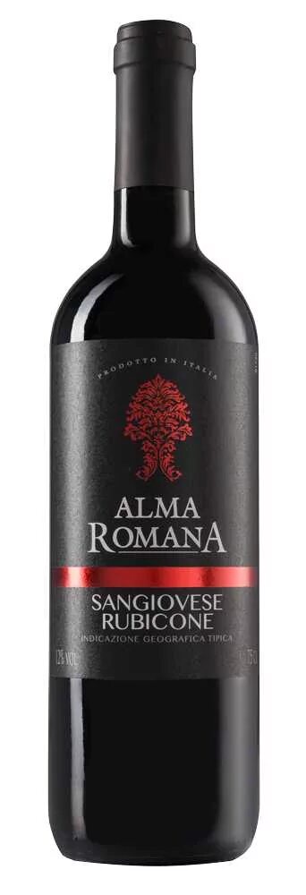 Вино рубикон. Вино Alma romana Sangiovese.