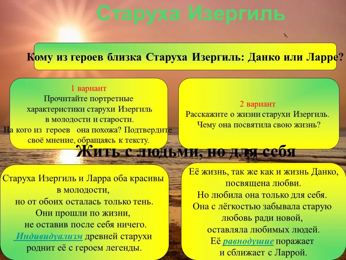 Герои рассказа старуха Изергиль. Старуха Изергиль схема. Образ Изергиль. Главный герой старухи Изергиль. Племя ларры