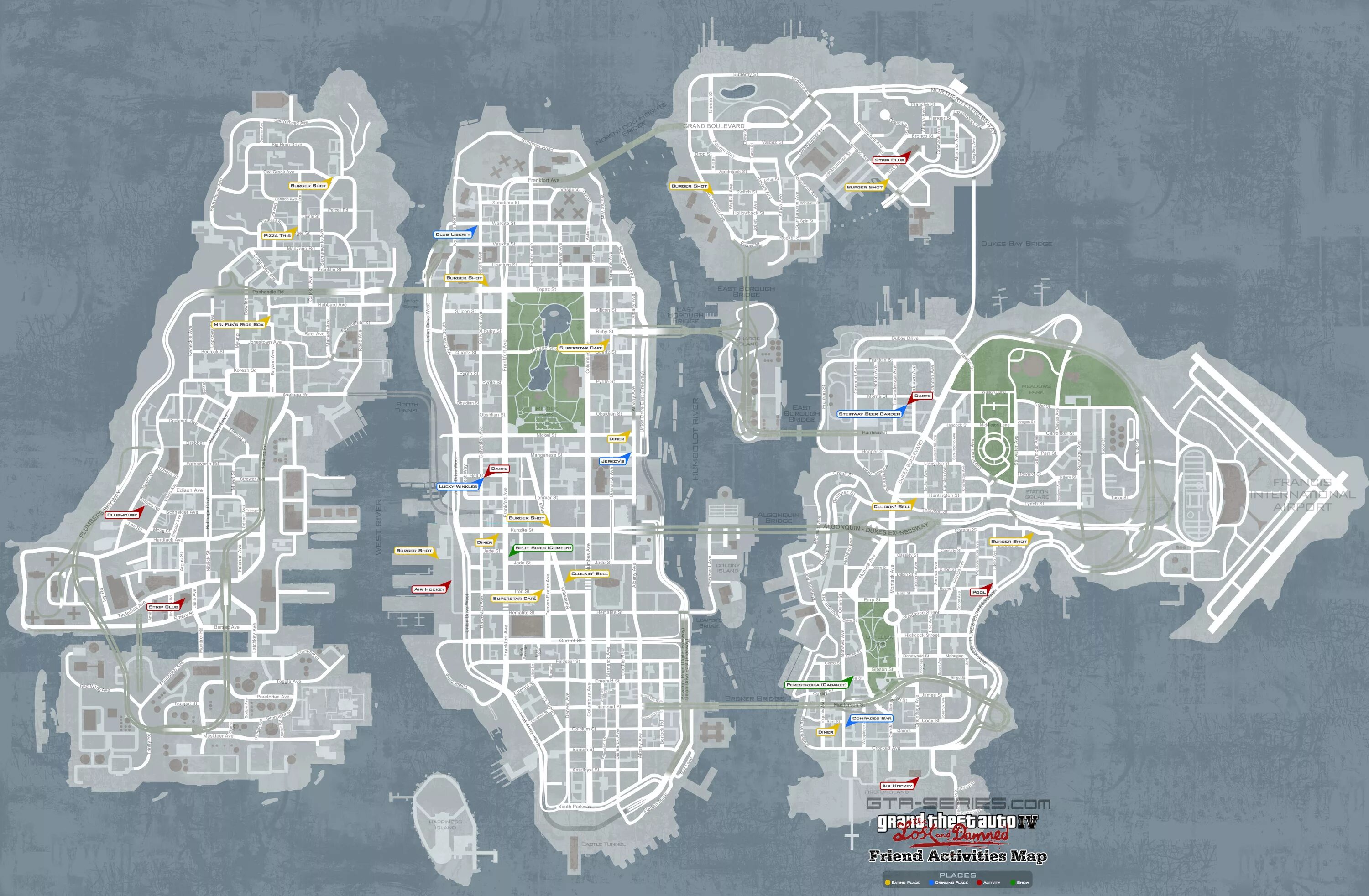 Действия в гта 4. Гта 4 карта чаек. карта grand theft auto iv the lost and damned. магазин одежды в гта 4 либерти сити. карта либерти сити гта 4.