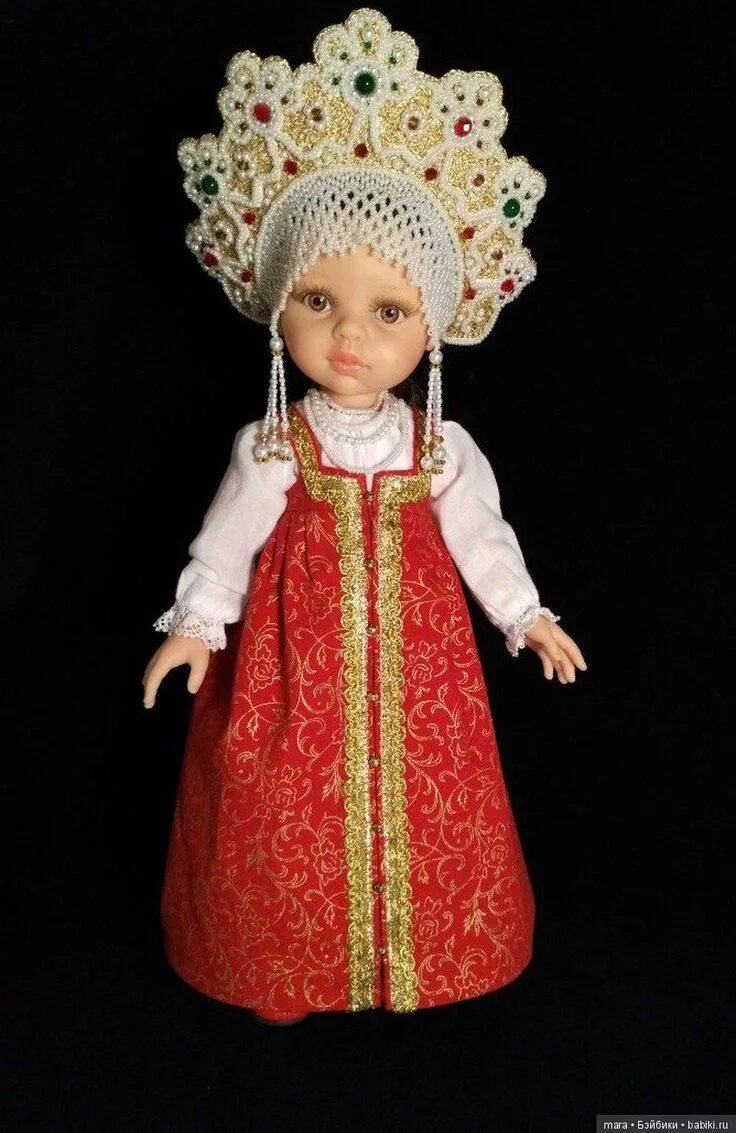 Кукла русском сарафане