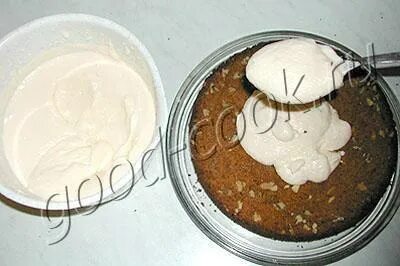 Торт с молоком и сметаной