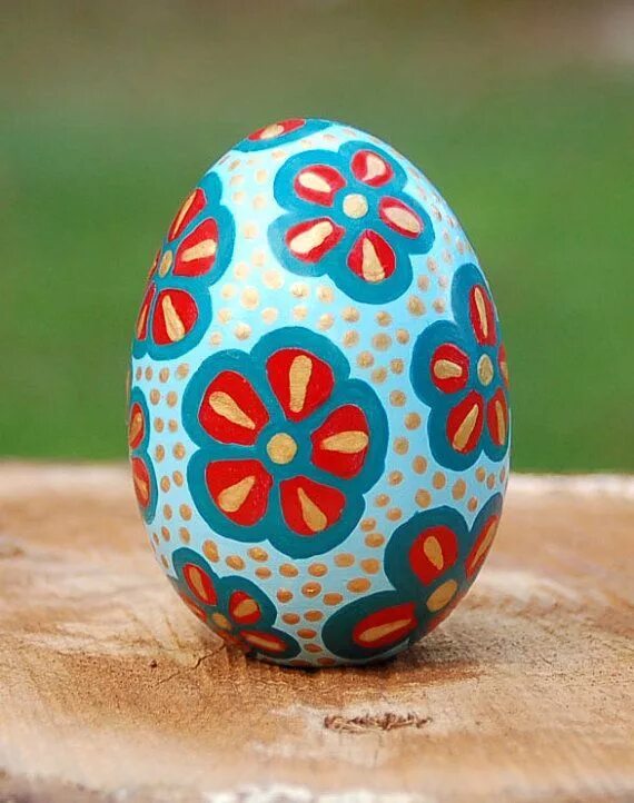 Как раскрасить пасхальное яйцо