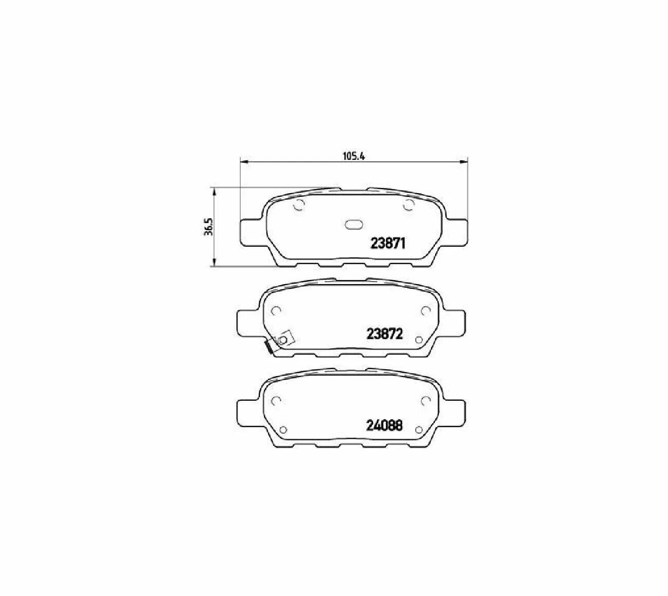 P56046 BREMBO. Брембо колодки 56046. BREMBO P 56 046. TEXTAR 2387101. Колодки задние ниссан х трейл купить