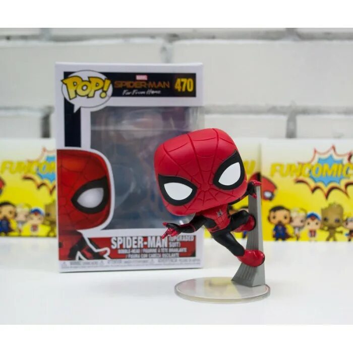 Фанко нет пути домой. Funko pop человек паук вдали от дома. фанко поп человек паук 221. фигурка фанко поп человек паук вдали от дома. funko pop spider man upgraded suit.
