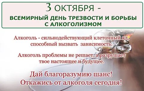 День борьбы с алкоголизмом