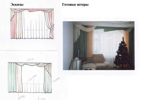 Ширина тюли