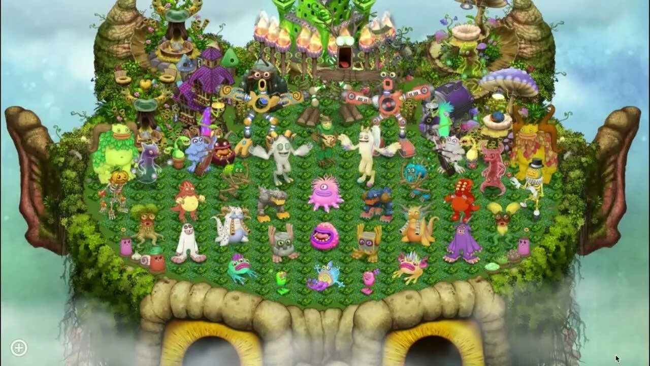 Как вывести монстра на растительном острове. Остров растений my singing monsters. остров земли my singing monsters. остров растений my singing monsters пустой. монстры на острове растений в my singing monsters.