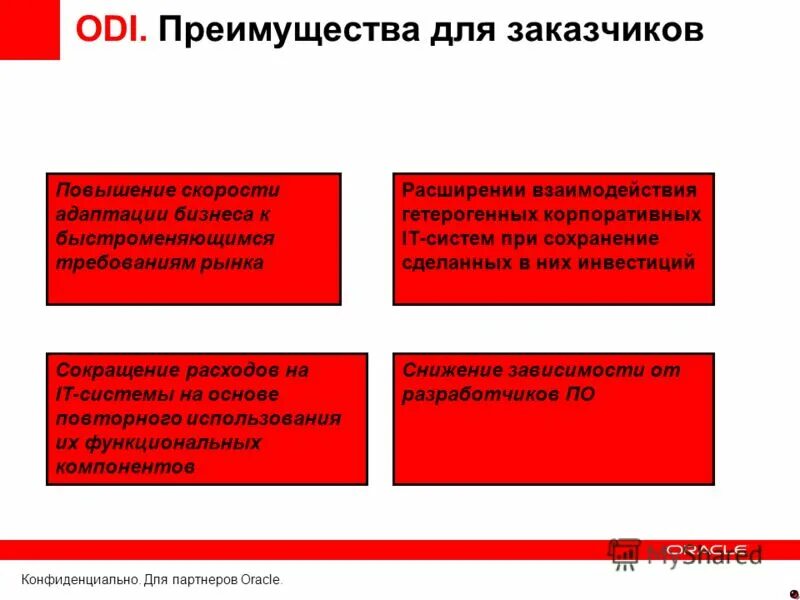 преимущества для заказчика