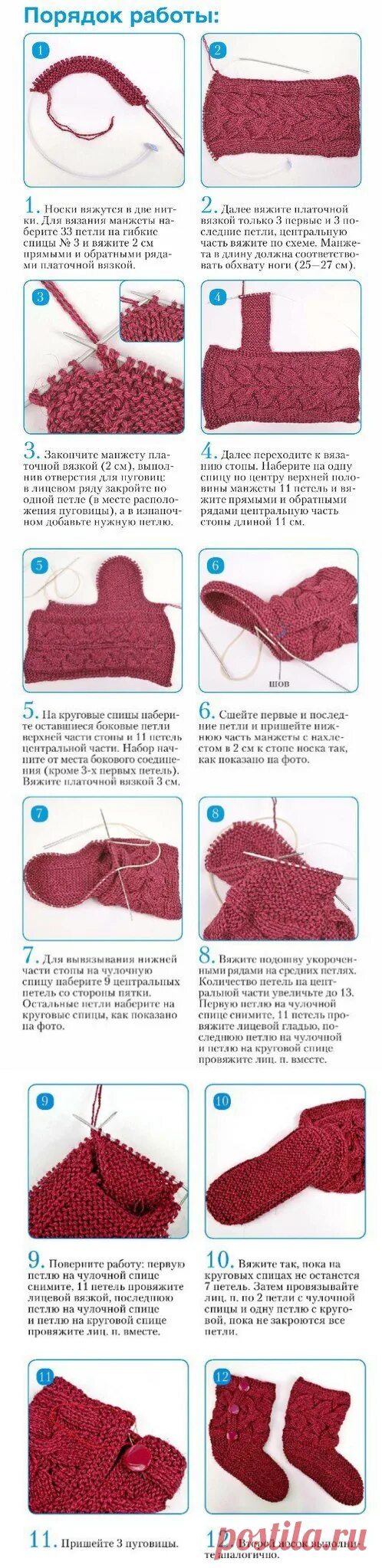 Вязаные сапожки крючком для начинающих. Сапожки спицами для начинающих пошагово. Схема вязания носочков на двух спицах без швов. Вязаные следки тапочки сапожки спицами. Сапожки спицами для начинающих пошагово.