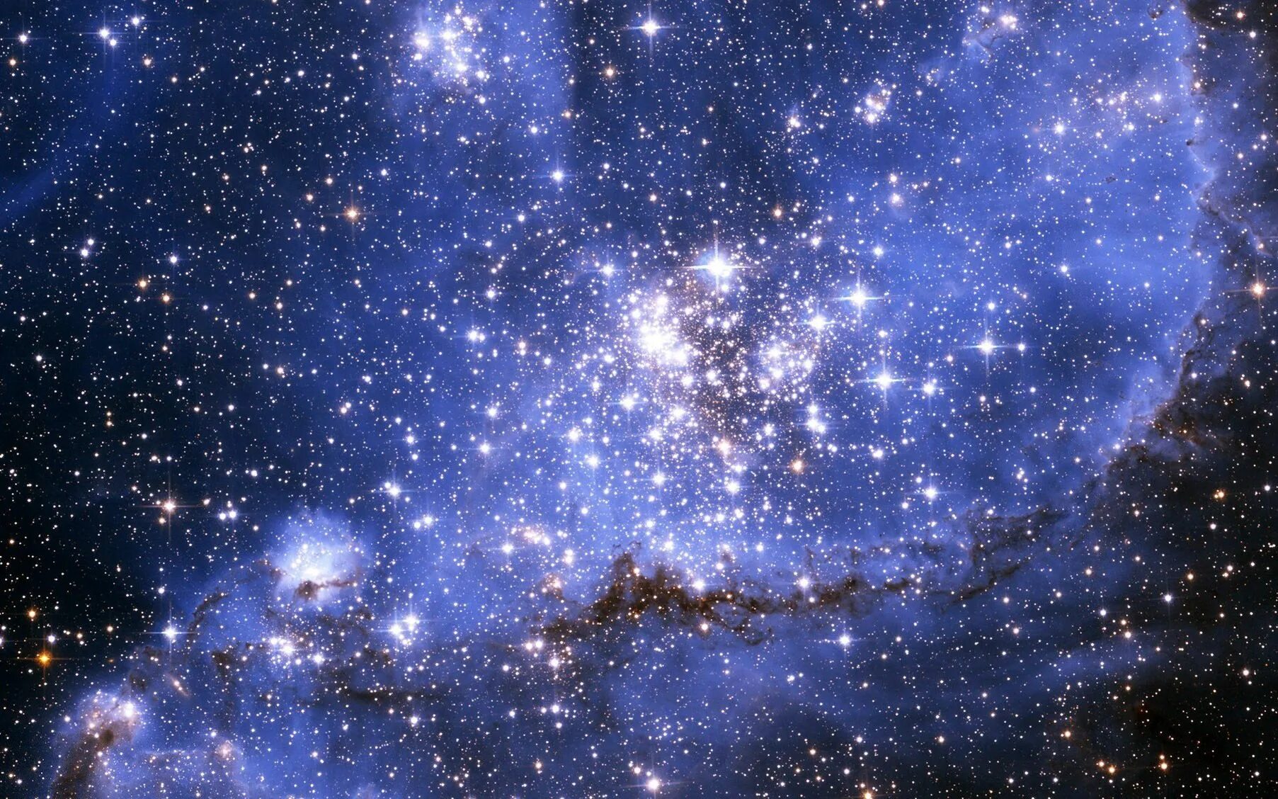 Туманность Магелланово облако. Звездное небо. Космос звезды. Звездное небо космос. Картинка звезды в космосе