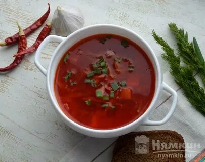 Красный основной бульон