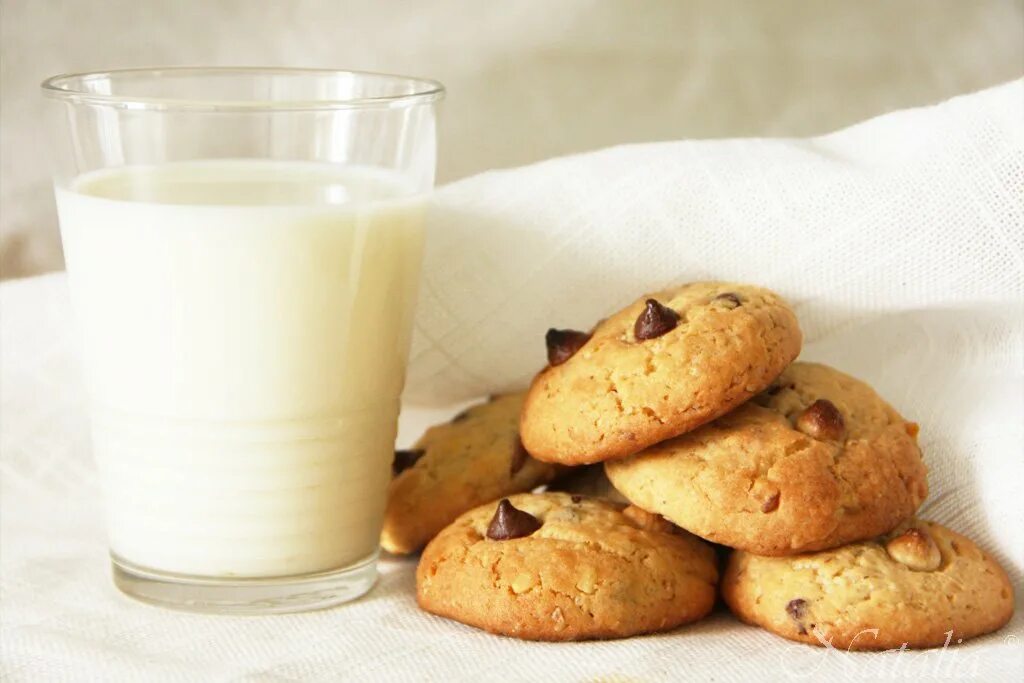 шоколадный брауни с молоком. молоко и шоколадное печенье. молоко с печеньками. в печенье есть молоко. печенье с шоколадной крошкой с молоком.