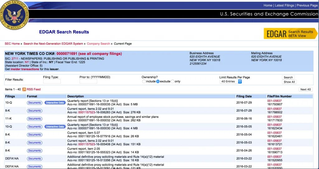 Sec Edgar. Securities and Exchange Commission. Система Эдгара. The United States Securities and Exchange Commission, sec. Report item