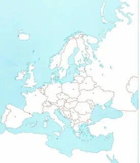 Подпишите названия столиц европейских стран контурная карта