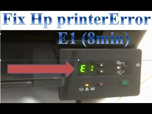 Ошибки принтера laserjet m1132 mfp