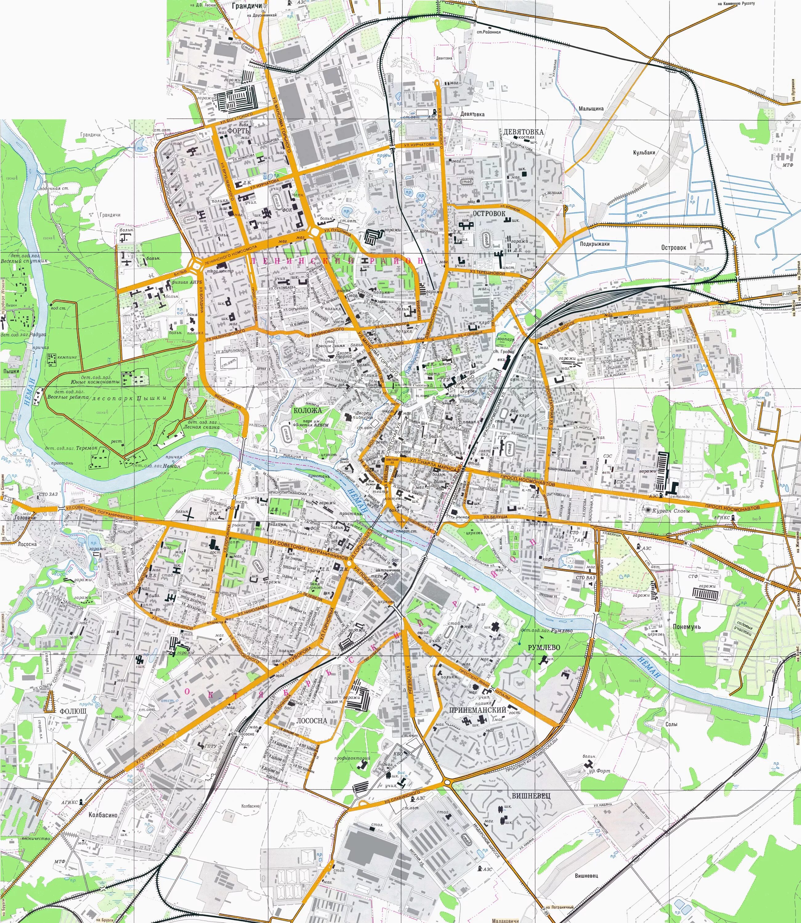 Местоположение гродно. Город Гродно на карте. Центр Гродно на карте. Карта города Гродно подробная. Карта Гродно с улицами подробная.