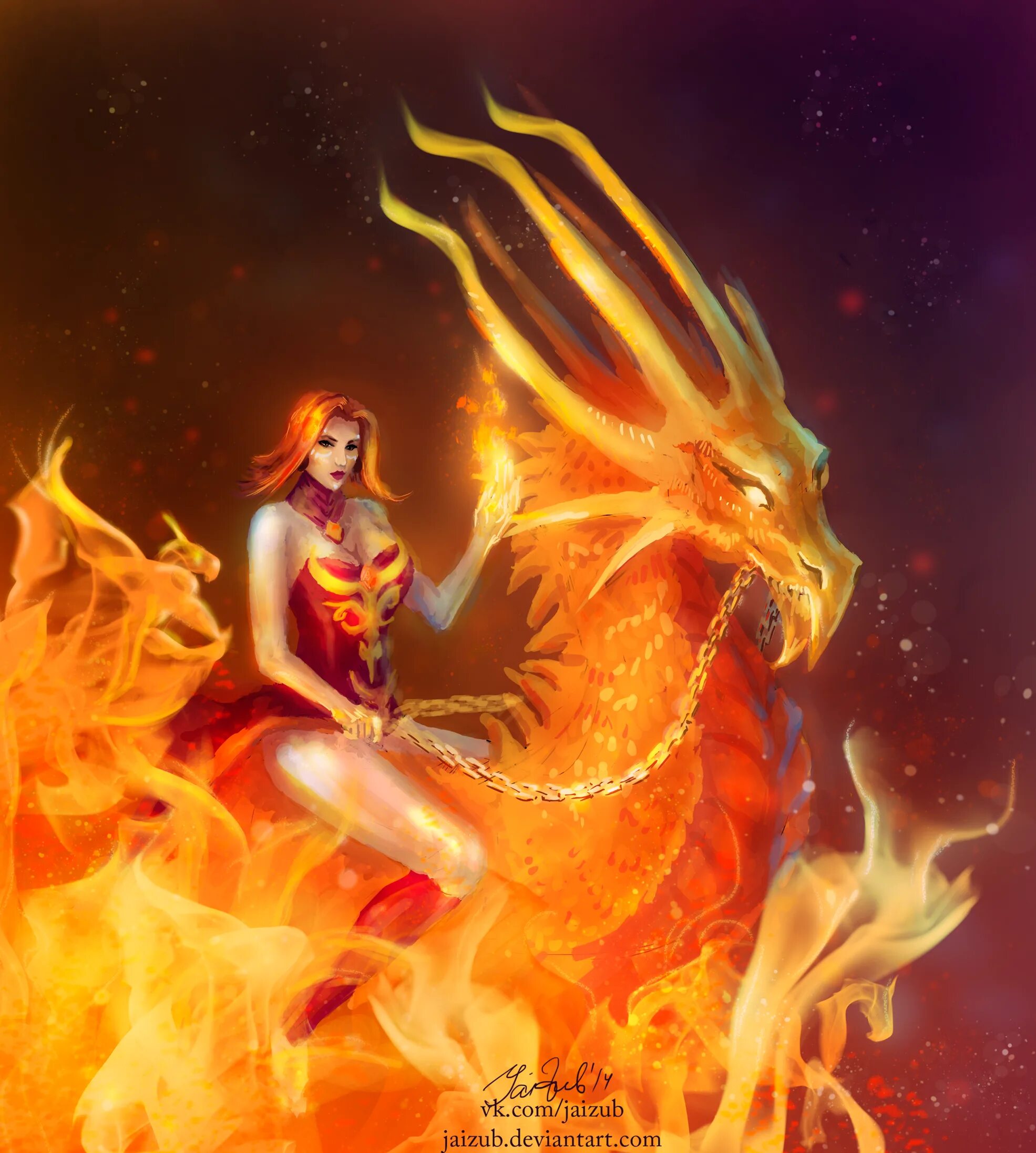 Fire spirit. Fire spirit