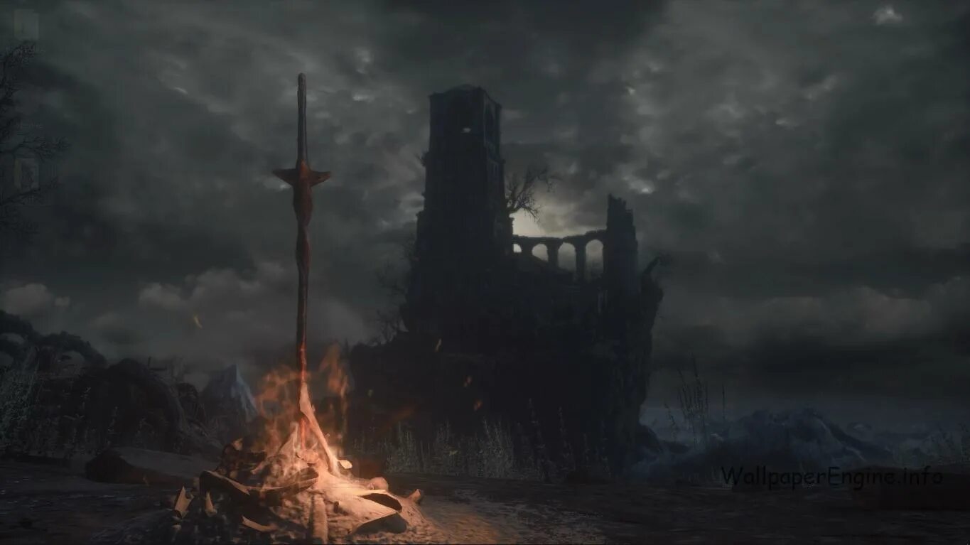 Dark souls темной луны. Dark Souls 3 Bonfire. Костер дарк соулс 3 арт. Dark Souls Bonfire обои. Костер дарк соулс 3.