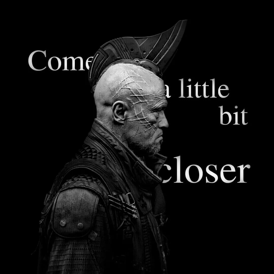 Bit closer. Йонду удонта. come a little bit closer yondu.