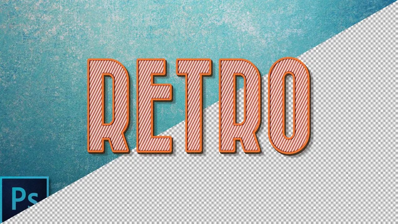 Retro effect. #photoshop_more. ретро текст в иллюстраторе. simple text effects. слово cool stuff.