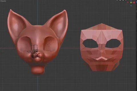 Cat in blender
